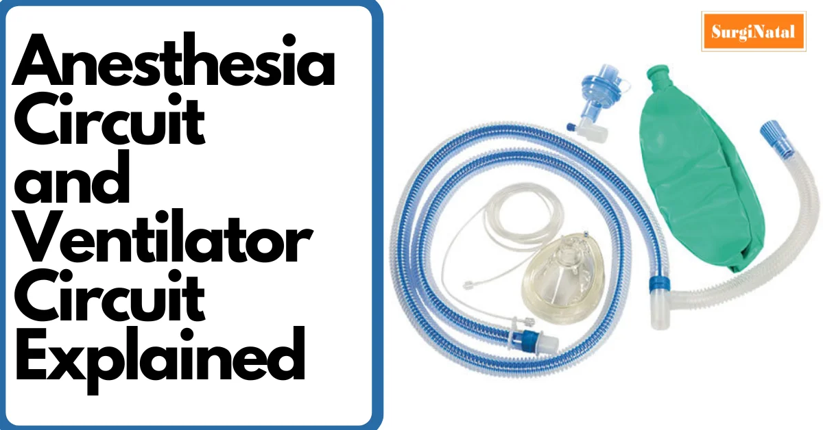Anesthesia Circuit and Ventilator Circuit Perfectly Explained