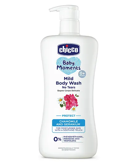 Chicco Baby Moments Mild Body Wash Protect 500 ml