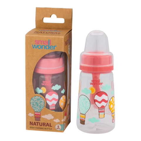 Small Wonder Feeding Bottle 125ml Natural