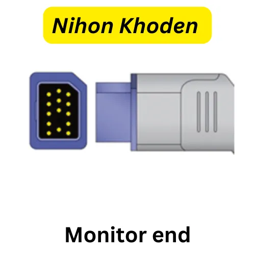 Spo2 sensor probe - Nihon Khoden Monitors compatible -1 Mtr Cable