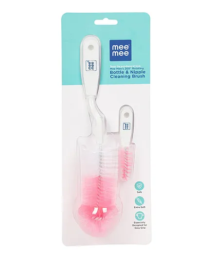 Mee Mee 360° Rotating Bottle and Nipple Cleaning Brush