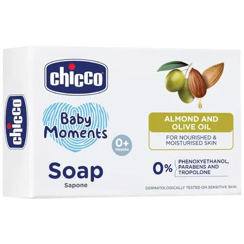 Chicco Baby Moments Soap  125 gm