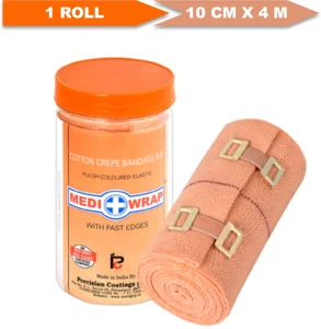 Medigrip Cotton Crepe Bandage 10CM x 4CM