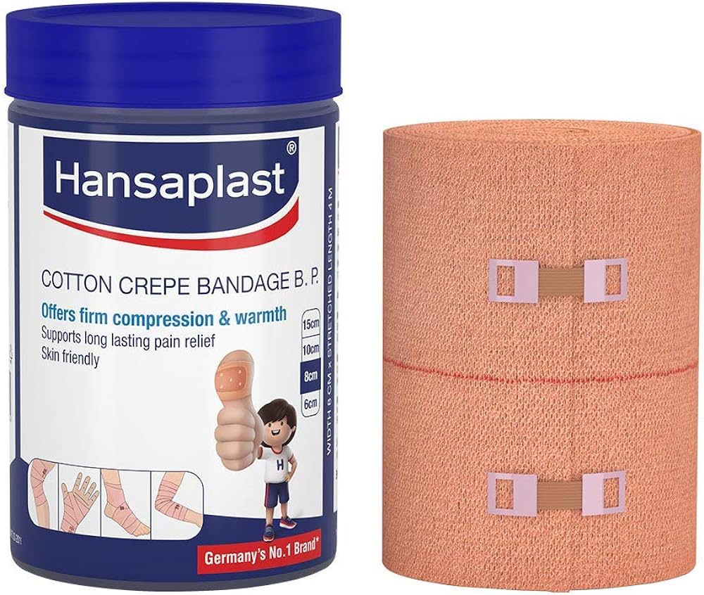 Hansaplast Cotton Crepe Bandage 8 Cm*4m