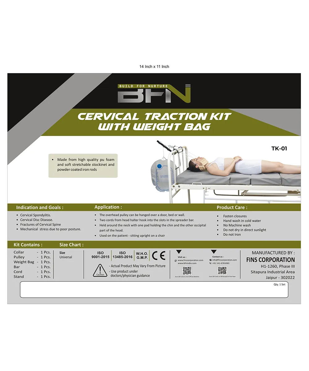 BFN Cervical Traction Kit Sleeping (With WeightBag) - Universal