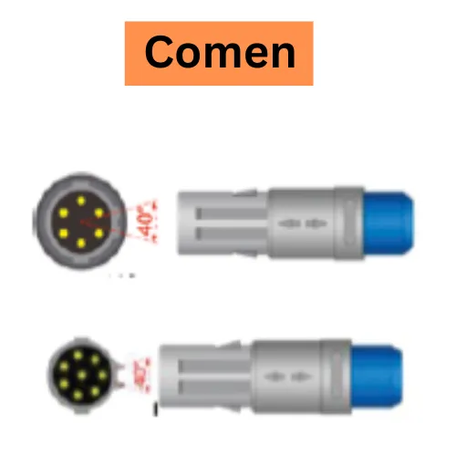 Spo2 sensor probe - Comen Monitors compatible -3Mtr Cable