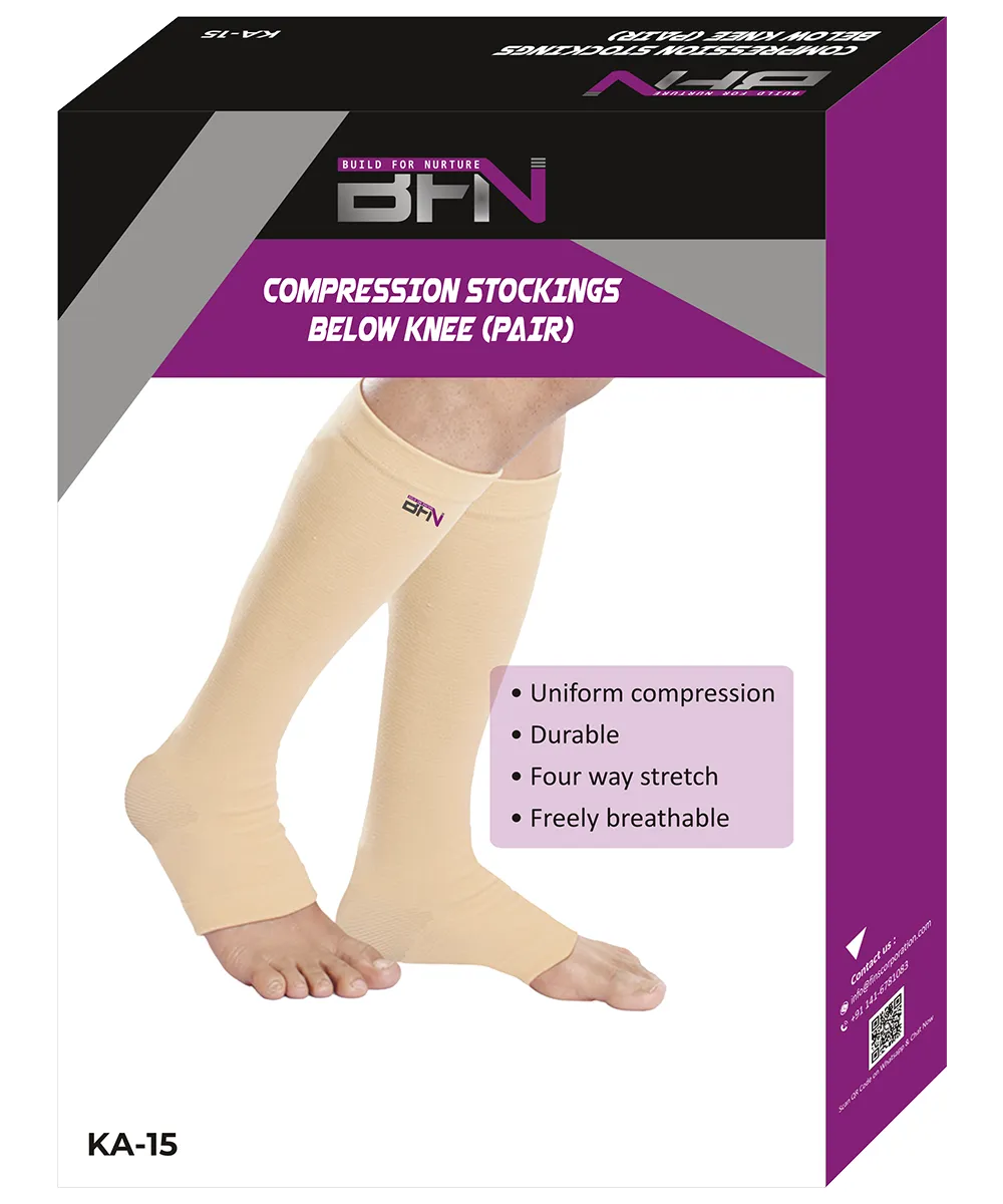 BFN Compression Stocking Below Knee(Pair)