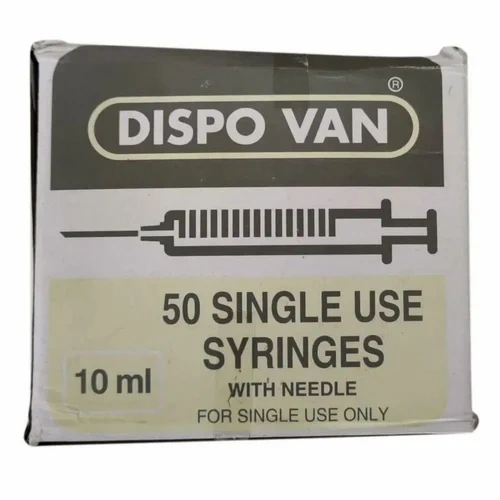 Dispo Van Syringe 10ml - 50 Units Pack
