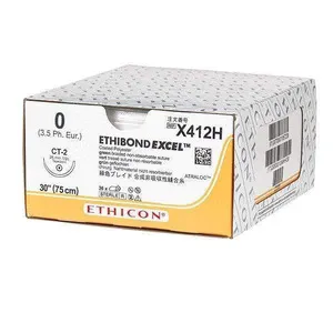 Ethicon Ethibond Sutures USP 2-0, 1/2 Circle Tapercut - NW673A - 12 foils