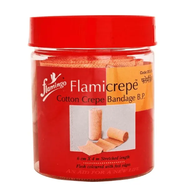 Flamingo Flamicrepe Cotton Crepe Bandage B.P 6 CM
