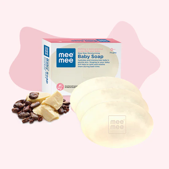 Mee Mee Premium Moisturizing Baby Shop With Shea And Cocoa Butter 75gm  3Pcs
