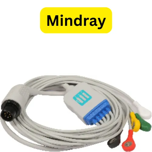ECG-EKG Cable- Mindray -5 leads Compatible