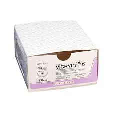 Ethicon Vicryl Sutures USP 3-0, 1/2 Circle Cutting - NW2472