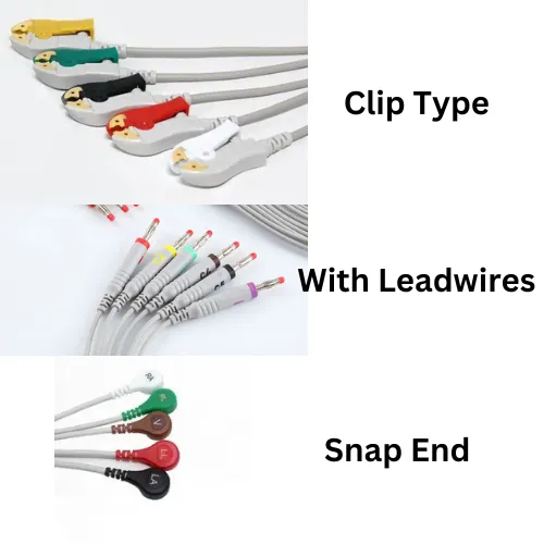 ECG-EKG Cable- Lifepak -10 leads Compatible