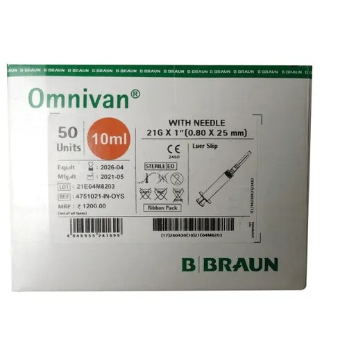 Omnivan Syringe 10ml (50 pcs)