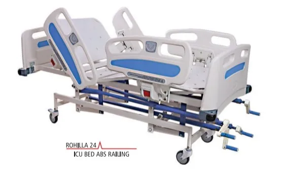 ICU Bed (Hi-Lo) With ABS Railing & ABS Panels 78”X36”