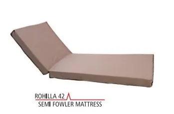 MATTRESS For Semi Fowler Bed 4” foam 28 density