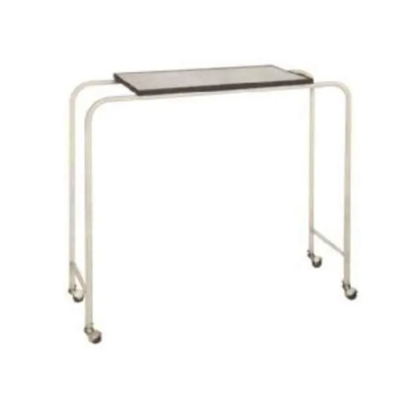 Over Bed Trolley fixed height all SS 30”X18”