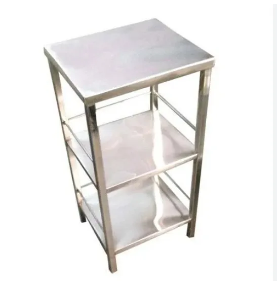Bedside Table/Locker Without Railing,  3 step ALL S.S 16”X13”X30”