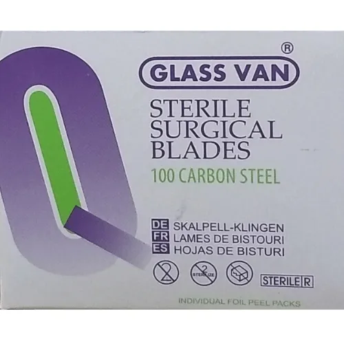 Glassvan Sterile Surgical Blades 11 No.