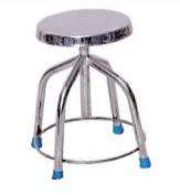 Revolving Stool With Foot Rest Ring – 4 LEGS All S.S.