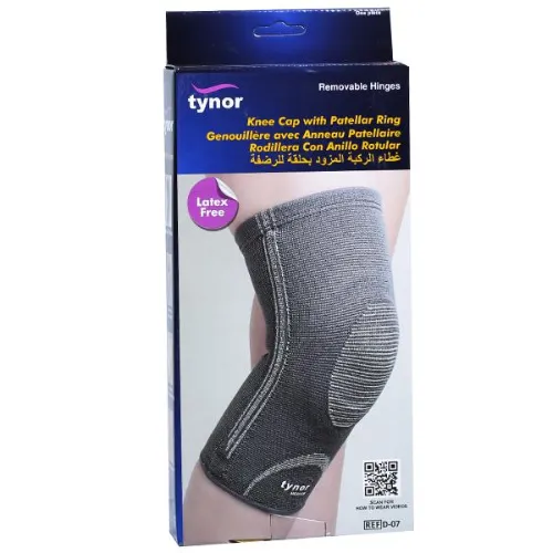 Tynor Comfortable Knee Cap with Patellar Ring (Small)