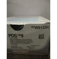 Ethicon PDS II Sutures USP 2-0, 1/2 Circle Round Body - W9133H