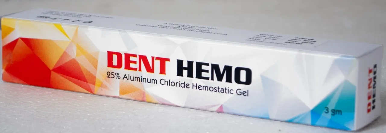 Dent Hemo-25% Aluminum Chloride Hemostatic Gel