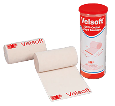 Datt Medi Velsoft-I Elastic Cotton Crepe Bandage 10 cm x 4.5 m