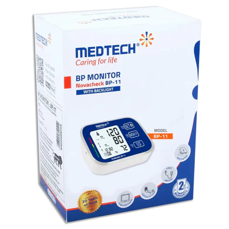 Medtech Blood Pressure Monitor BP11 Backlight