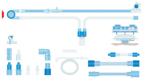 Flexicare bubble Cpap Kit Neonatal (Bubble Cpap System+Nasal cpap kit)