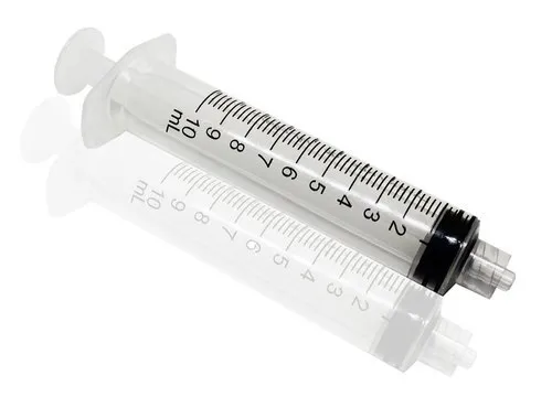 HMD Luer Lock Syringe 10ml with 21G*1.5 inch Needle - 50 Units Pack