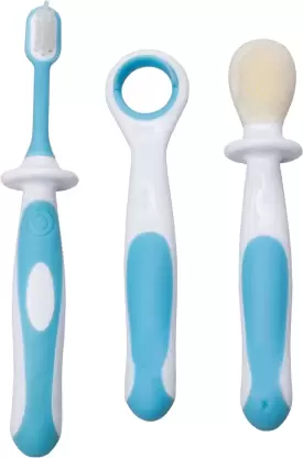 Small Wonder Baby Oral Care Set Blue