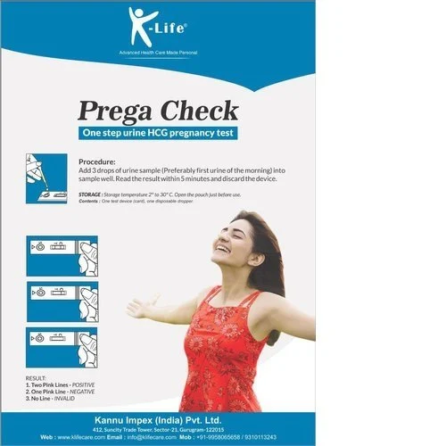 Prega Check Pregnancy Test Kit- K-Life