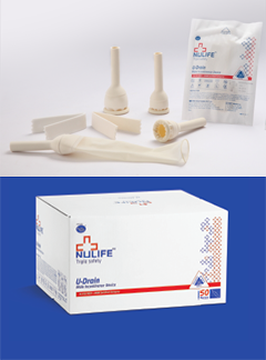 Nulife U-Drain Male External Catheter (Condom Cathether)