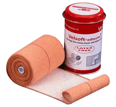 Datt Medi Velsoft Elastic Adhesive Bandage 10 cm x 1 m